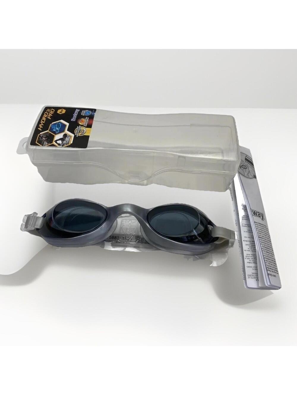 Bestway Hydro Pro Swimming Goggles – Comfortable Anti-Fog Swim Eyewear for Adult